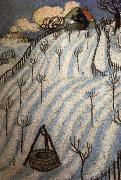 Maurice Denis Furrows under the Snow oil painting reproduction